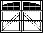 Appaloosa 3-Section Arched
