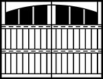 Mustang 3-Section Arched