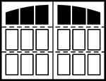 Palomino Wide 3-Section Arched