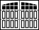 Stallion Narrow 3-Section Arched