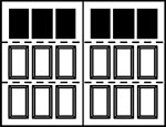 Stallion Wide 3-Section Square