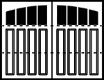 Preakness 3-Section Arched