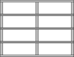 Standard 8ft 2 Panels