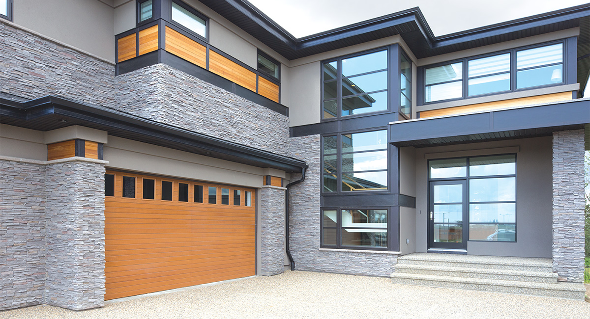 Horizontal V-Groove | Natural Oak