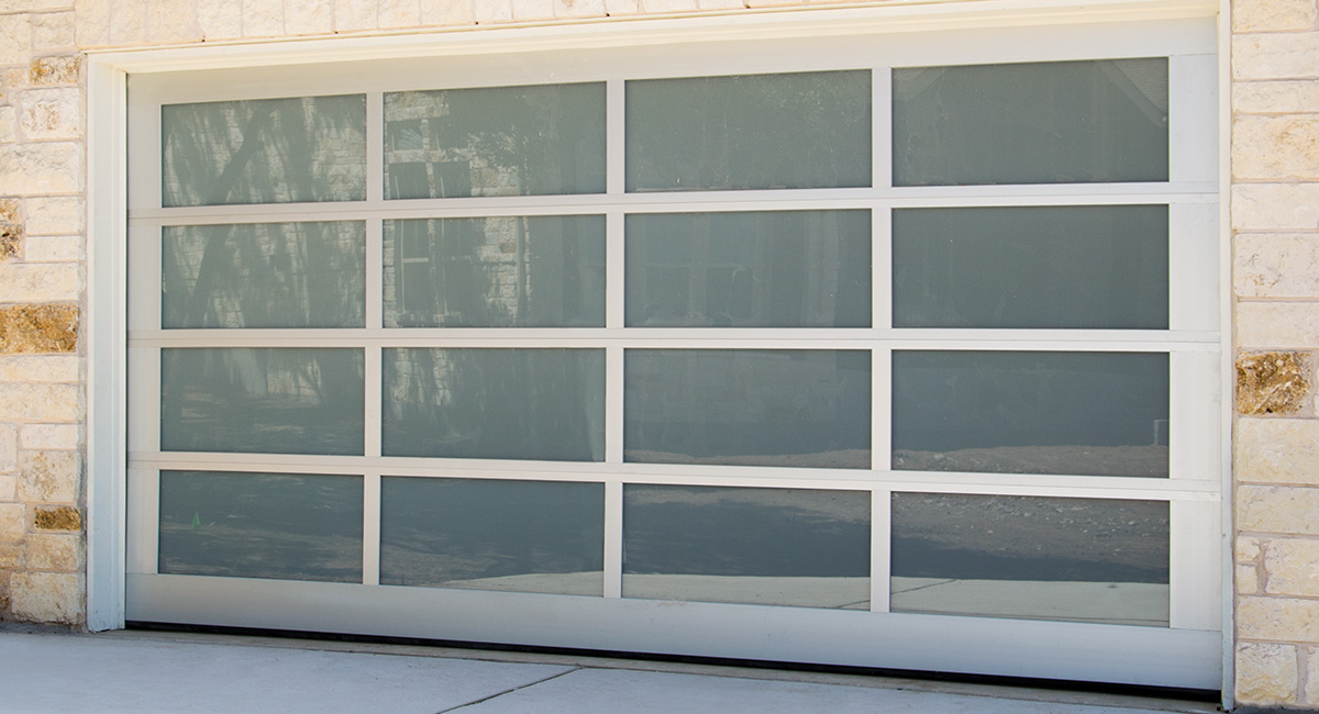 Clear Anodized | White Laminate Glass