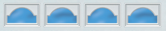 #393 Cathedral window insert for doorLink 3610