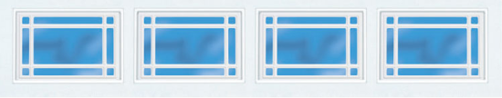 #897 Prairie window insert for doorLink 3610