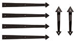 Arrow decorative hardware kit