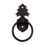 Conifer hammered knocker