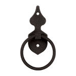 Spear hammered knocker